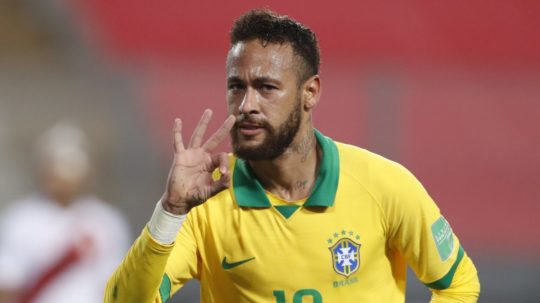 Brazílsky futbalista Neymar