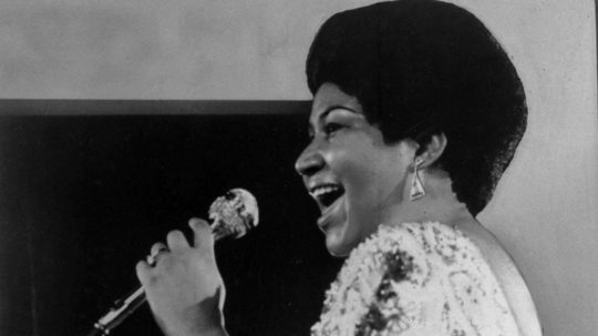 Na archívnej snímke z roku1972 speváčka Aretha Franklinová.