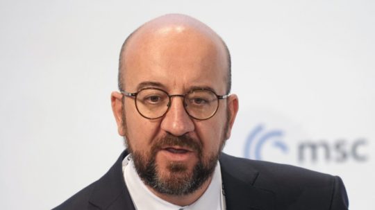 Predseda Európskej rady Charles Michel.