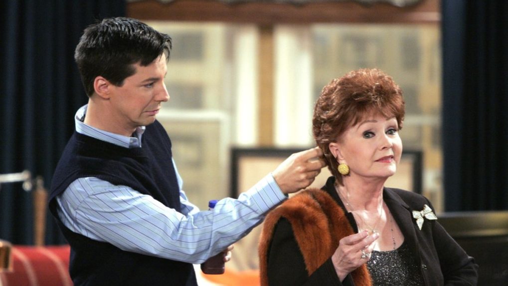 Debbie Reynoldsová v seriáli Will a Grace.