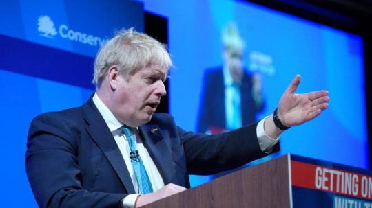 Britský premiér Boris Johnson