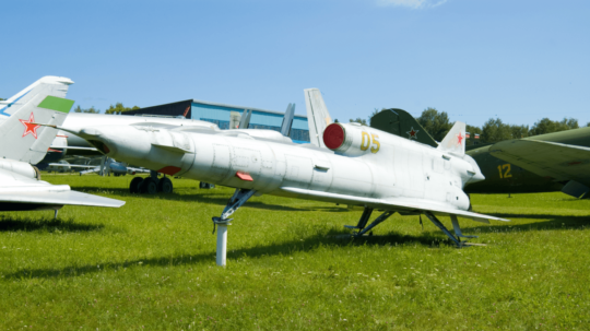 Dron sovietskej výroby typu Tupolev M-141.