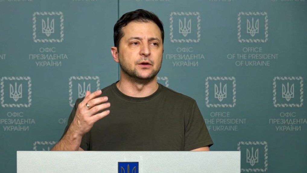 Ukrajinský prezident Zelenskyj je ochotný hovoriť o Kryme a Donbase