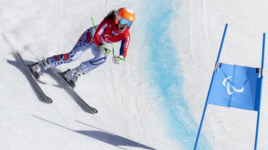 Slovenská reprezentantka v lyžovaní Henrieta Farkašová