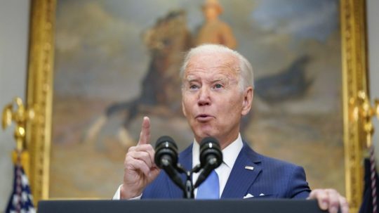 Americký prezident Joe Biden.