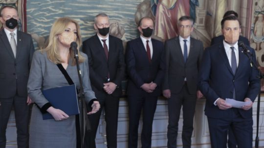 Zuzana Čaputová a Matúš Vallo