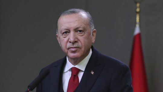 Turecký prezident Recep Tayyip Erdogan.