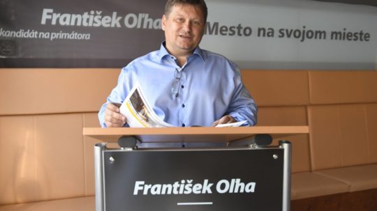 Na snímke František Oľha.