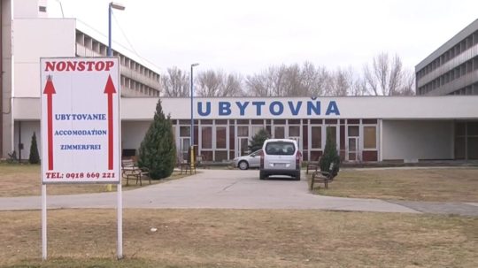 ubytovňa v Gabčíkove