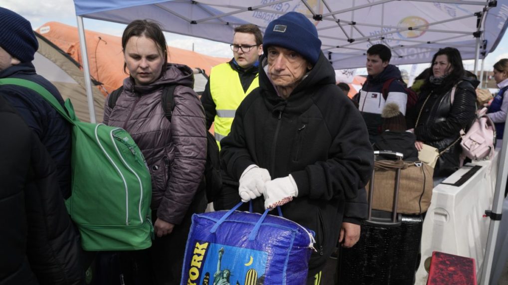 Do Poľska utieklo pred vojnou na Ukrajine už vyše 2,8 milióna utečencov