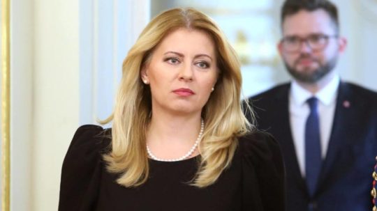 Na snímke prezidentka SR Zuzana Čaputová.