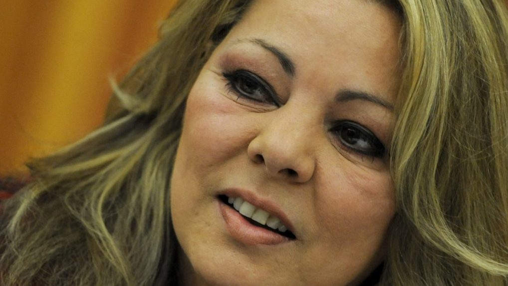 Na snímke nemecká speváčka Sandra.