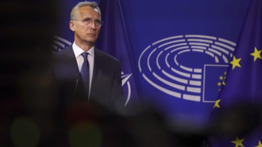 Generálny tajomník NATO Jens Stoltenberg.