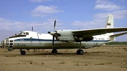 ruské prieskumné lietadlo Antonov An-30.