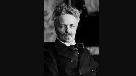 Na snímke švédsky spisovateľ August Strindberg.