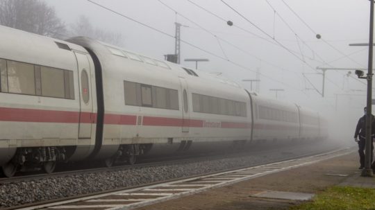 vlak spoločnosti Deutsche Bahn