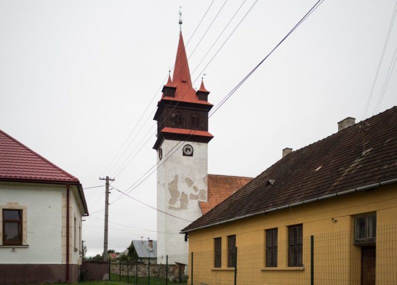 Gotický kostol v Rimavskom Brezove.