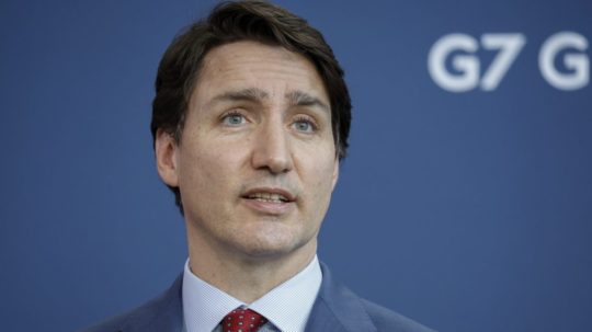 Kanadský premiér Justin Trudeau.