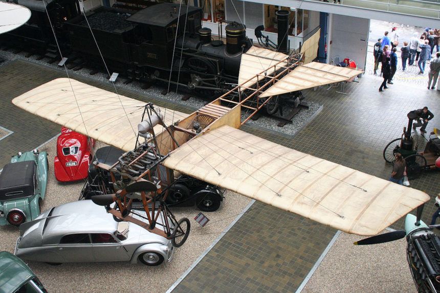 Monoplán Jana Kašpara v múzeu