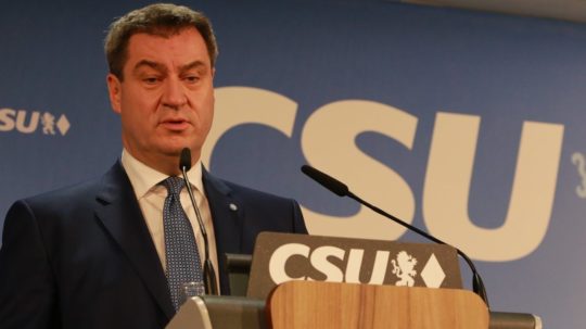 Bavorský premiér Markus Söder.