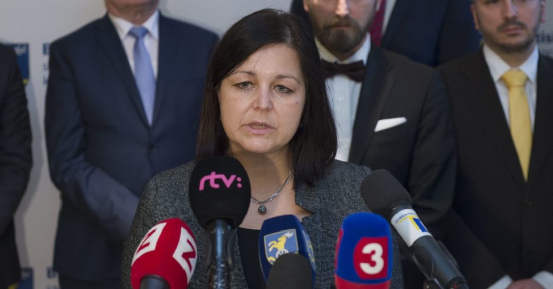 Erika Jurinová sa bude znova uchádzať o post predsedníčky Žilinského samosprávneho kraja