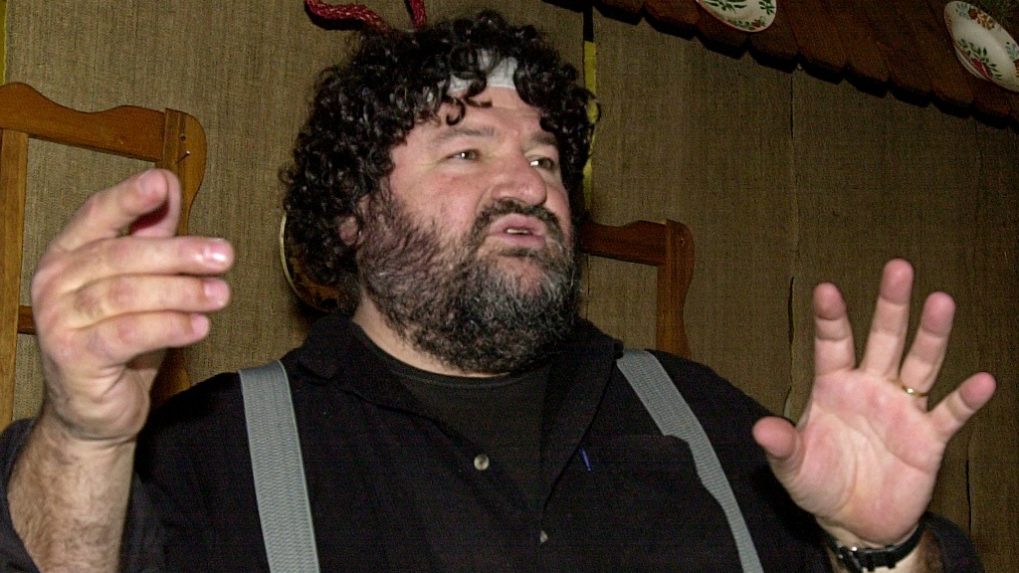 Na snímke známy slovenský fotograf Tibor Huszár.