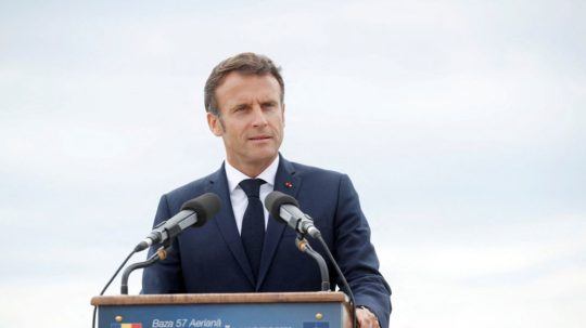 Francúzsky prezident Emmanuel Macron.