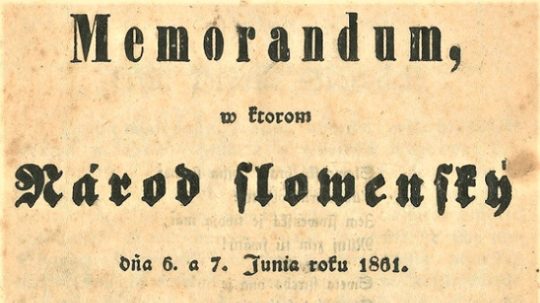 Memorandum národa slovenského.