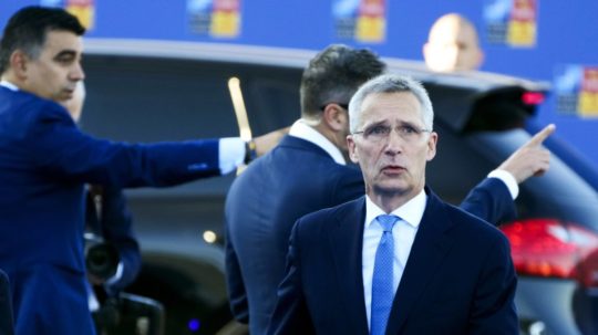 Generálny tajomník Severoatlantickej aliancie Jens Stoltenberg.