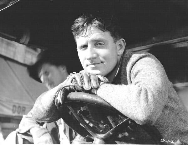 Spencer Tracy (31) vo filme Quick Millions (1931).