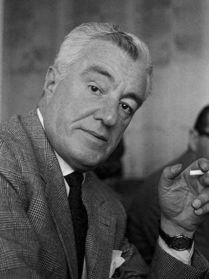Na archívnej snímke taliansky herec a režisér Vittorio de Sica.