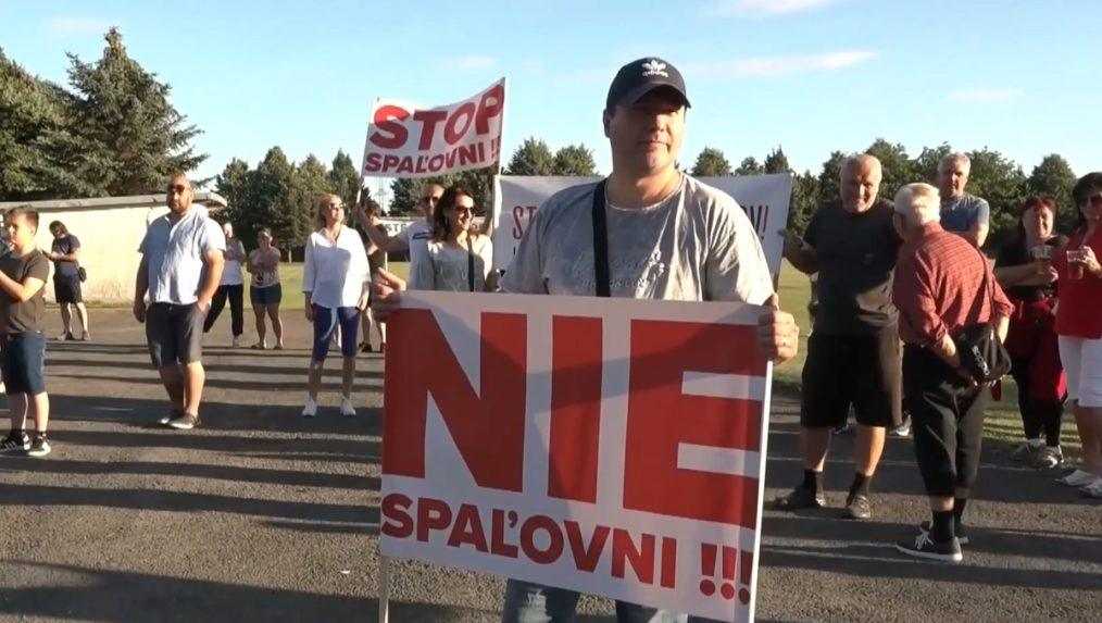 V Drienove protestovali proti výstavbe novej spaľovne