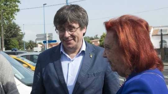 Bývalý katalánsky premiér Carles Puigdemont.