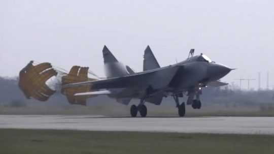 Ruská stíhačka MiG-31.