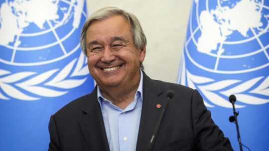 Generálny tajomník OSN António Guterres.