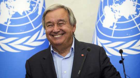 Generálny tajomník OSN António Guterres.