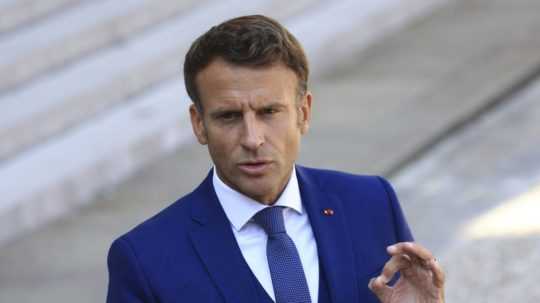 Francúzsky prezident Emmanuel Macron.