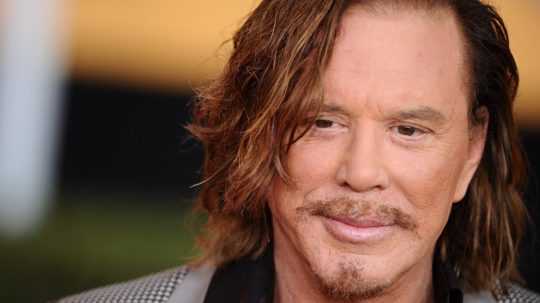 Americký herec Mickey Rourke.