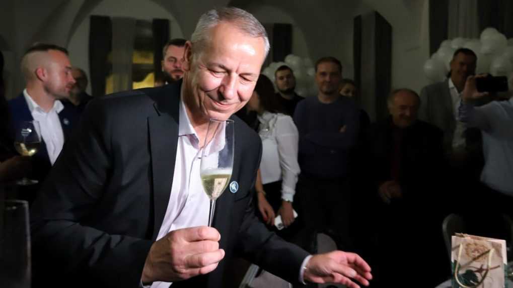 Na snímke novozvolený primátor Banskej Bystrice Ján Nosko.