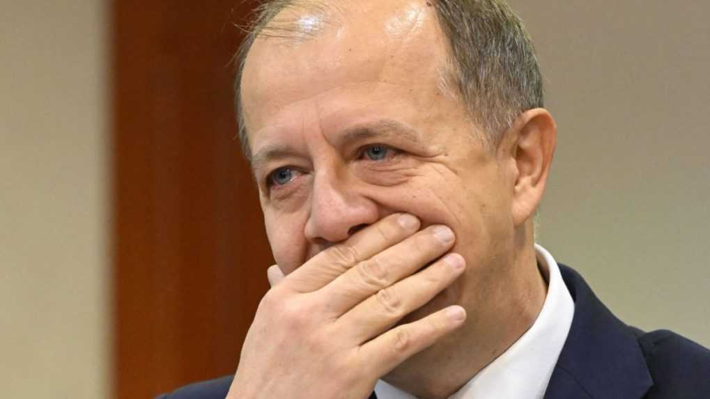 Na snímke znovuzvolený primátor mesta Trenčín Richard Rybníček.
