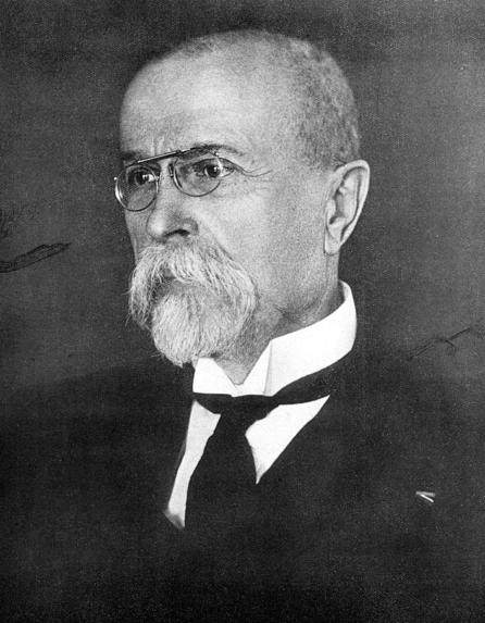 Na snímke je prvý prezident ČSR Tomáš Garrigue Masaryk.