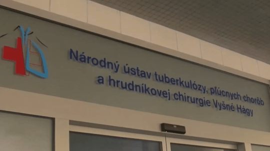 Na snímke Národný ústav tuberkulózy, pľúcnych chorôb a hrudníkovej chirurgie.