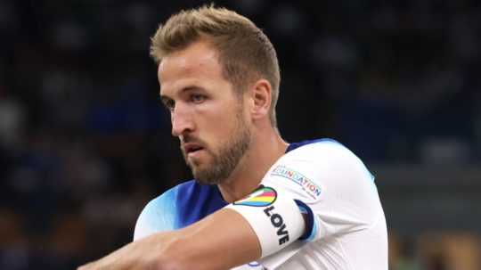 Kapitán anglickej futbalovej reprezentácie Harry Kane.