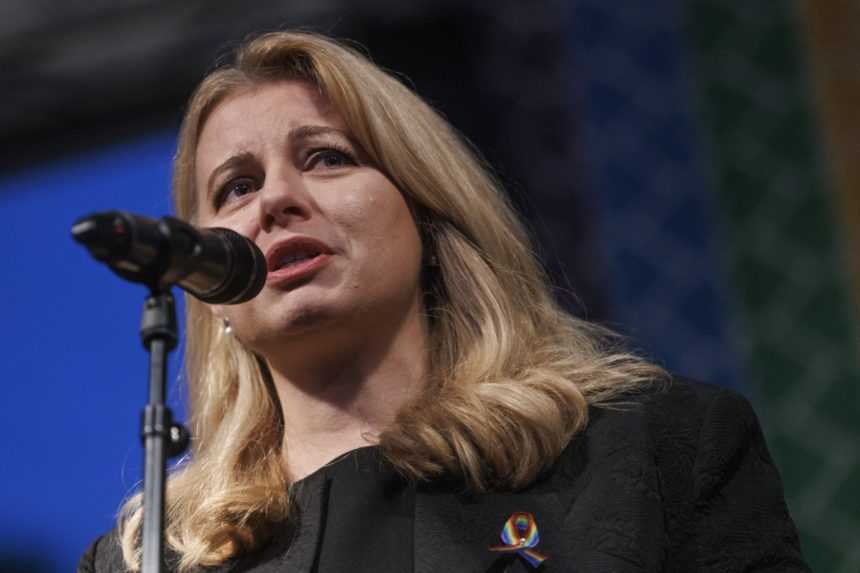 Prezidentka Zuzana Čaputová.