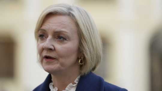 Britská premiérka Liz Truss.