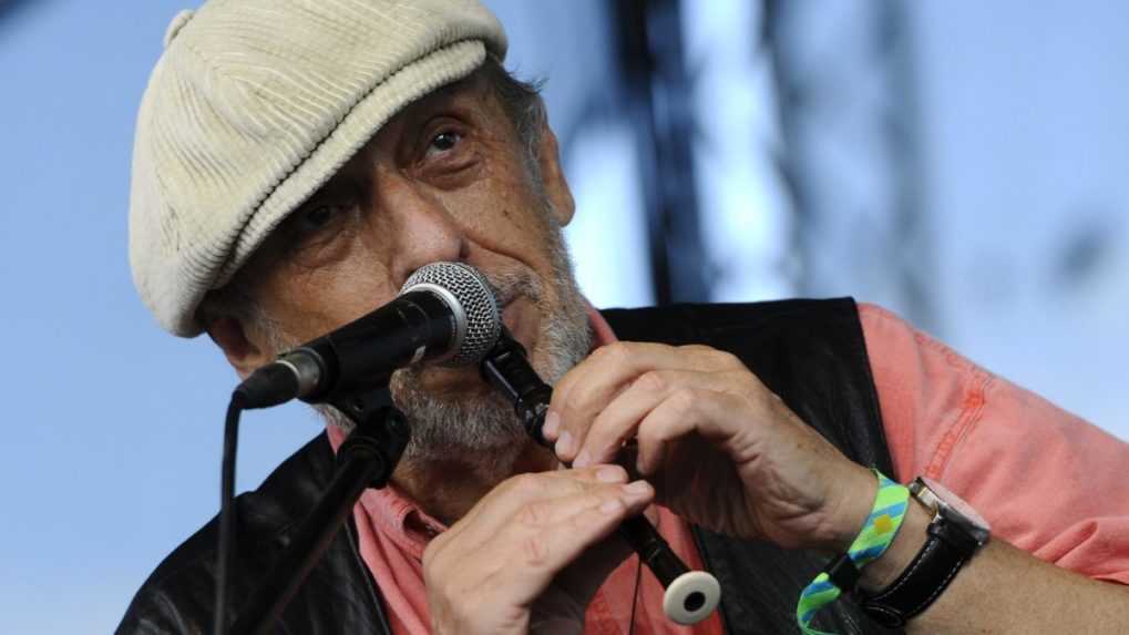 Český muzikant Jiří Stivín na archívnej snímke z roku 2011.