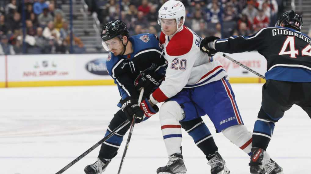 NHL: Montreal zvíťazil v Columbuse, Slafkovský si pripísal asistenciu