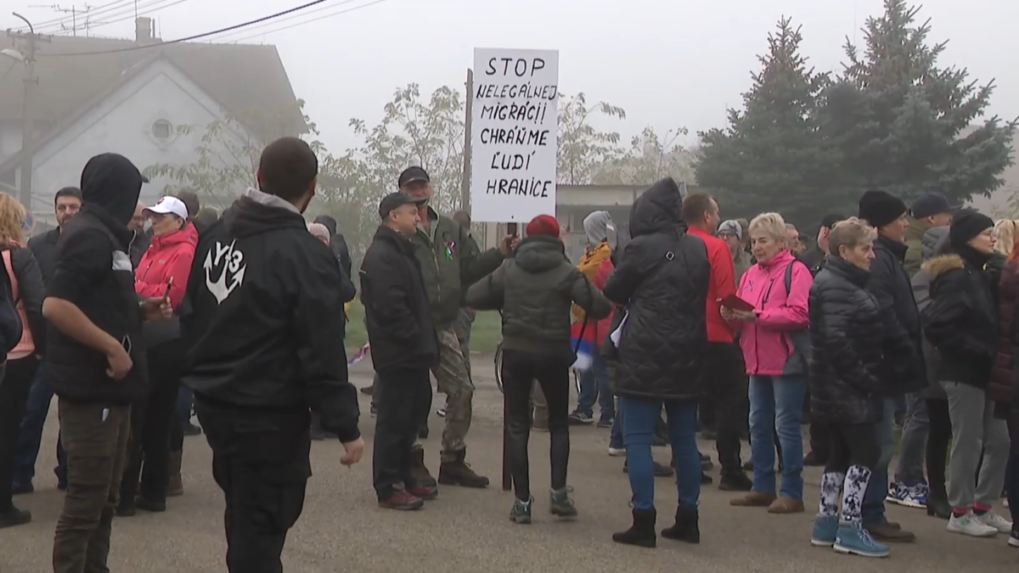 V Kútoch protestovali proti migrantom