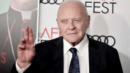 Na snímke herec Anthony Hopkins.