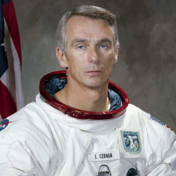 Portrétová fotografia – Eugene Andrew Cernan